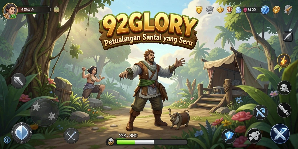 Gameplay 92GLORY yang penuh warna dan menarik