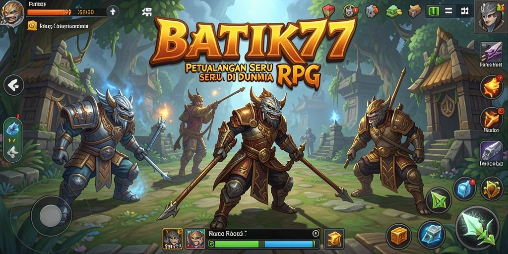 Tampilan gameplay RPG dengan aksi seru dan grafis yang menarik.