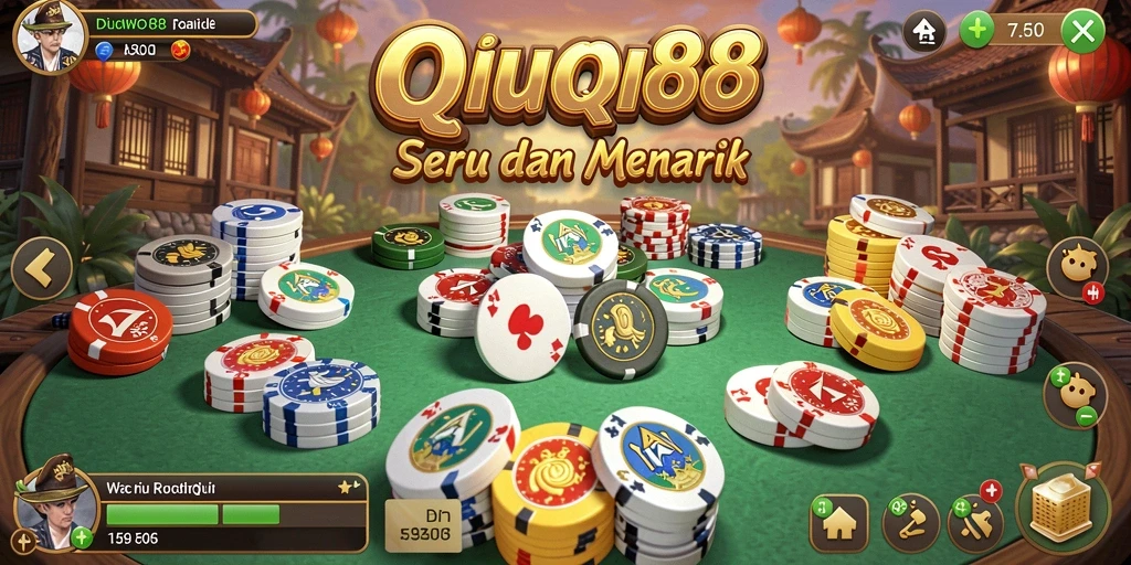 Tampilan gameplay QiuQiu di DOWER88 yang mengasyikkan.