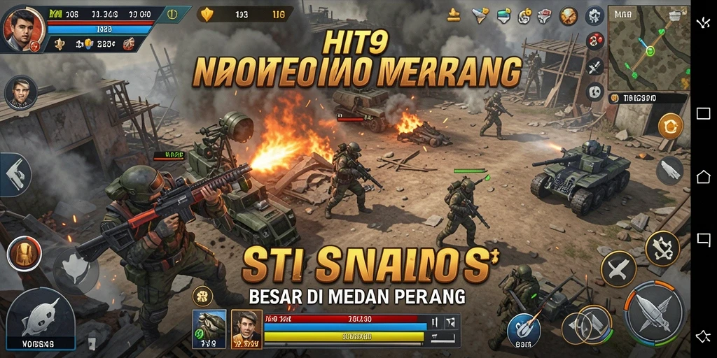 Screenshot gameplay HIT9 menampilkan strategi mendalam yang mengasyikkan.