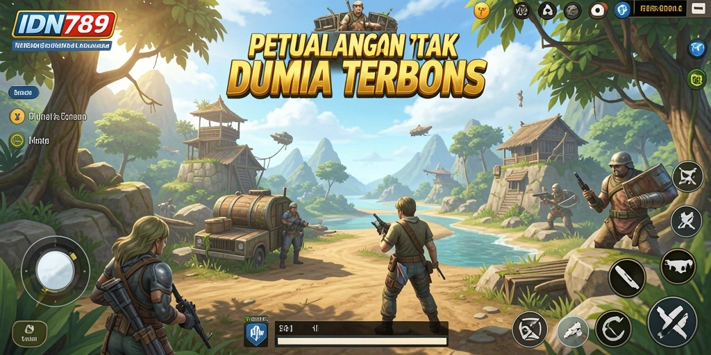 Gameplay IDN789 yang menakjubkan dalam dunia terbuka.