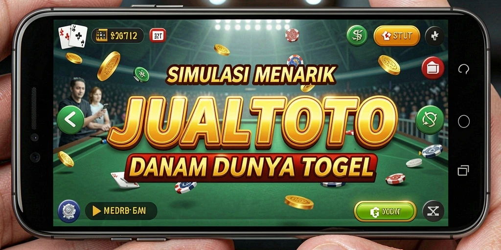 Tampilan gameplay JUALTOTO yang menarik dan interaktif.