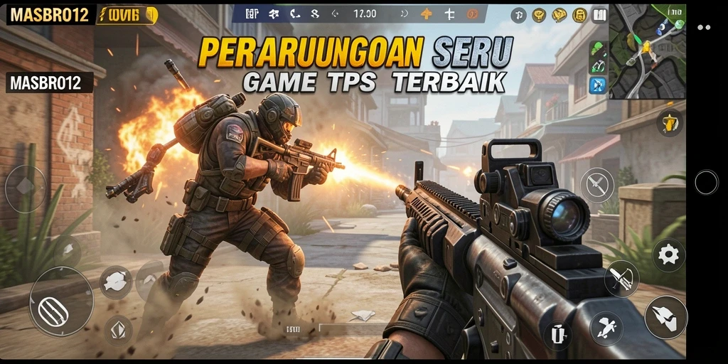 Tampilan gameplay intens dan seru di <strong>MASBRO12</strong>.