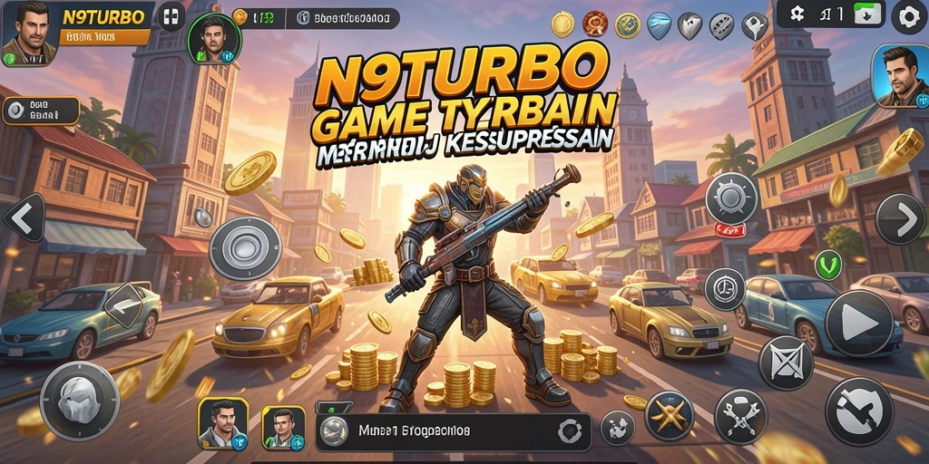 Tampilan menarik dari gameplay Tycoon N9TURBO yang penuh strategi.