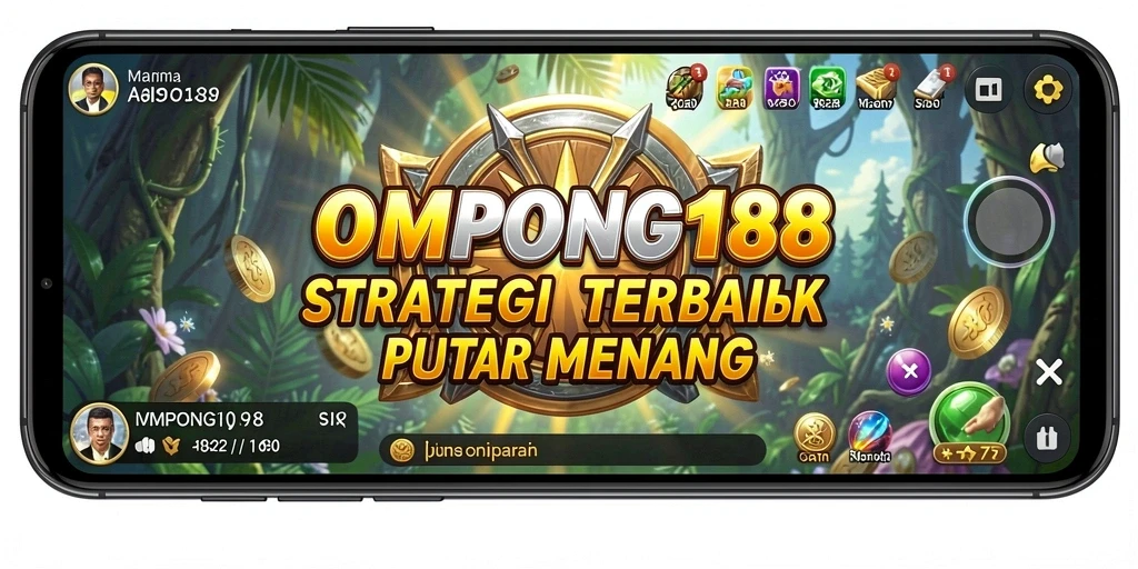Screenshot gameplay OMPONG188 menampilkan aksi strategi yang mendebarkan.