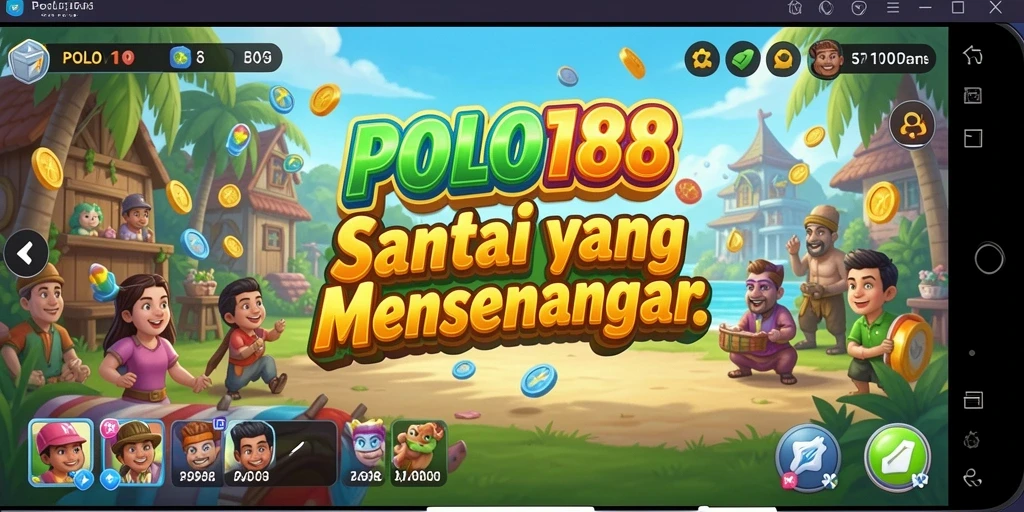 Tampilan grafis menarik dari gameplay POLO188 yang seru.