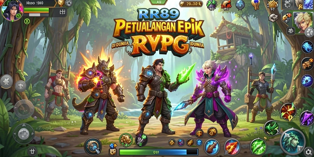 Tampilan gameplay RR89 yang seru dan penuh aksi.