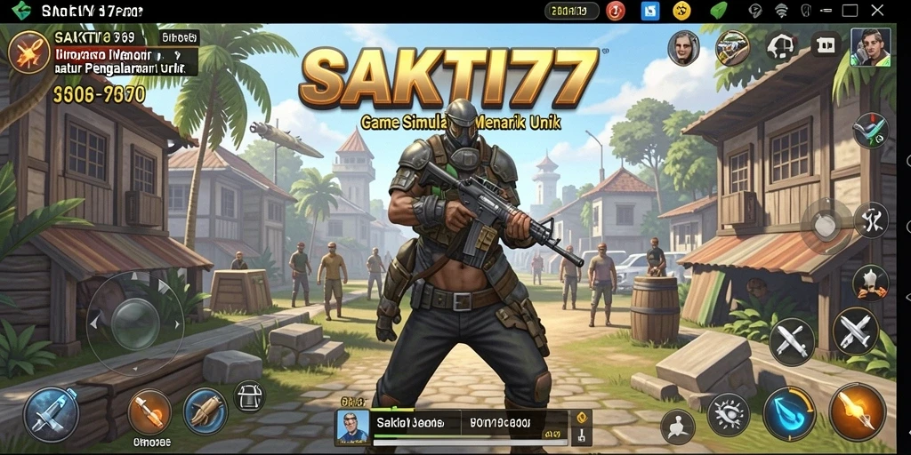 Tampilan gameplay SAKTI77 yang menawan dan interaktif.