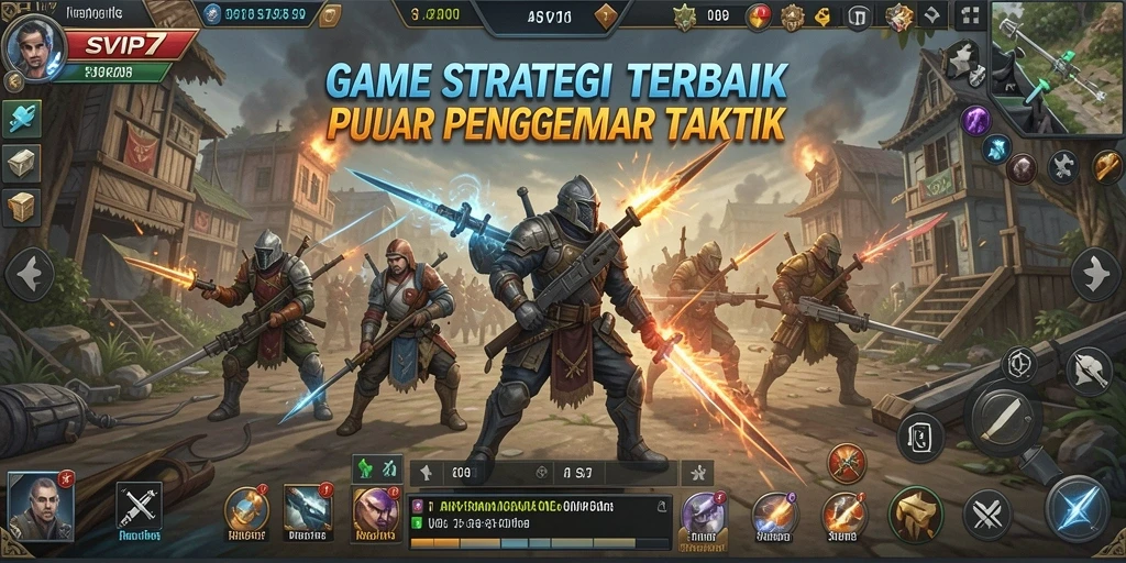 Tampilan gameplay mendebarkan dalam SVIP7 dengan taktik yang luar biasa.
