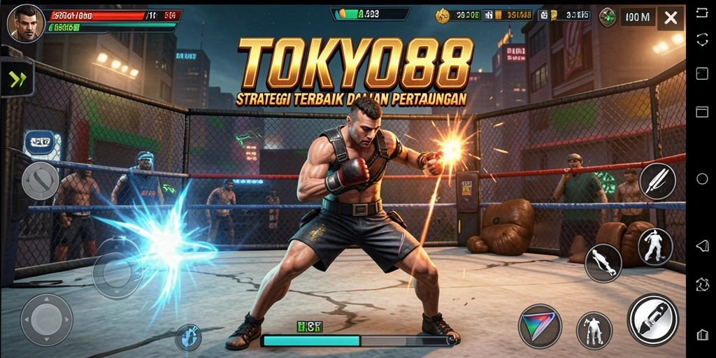 Tampilan gameplay mendebarkan dalam TOKYO88 dengan strategi yang intens.